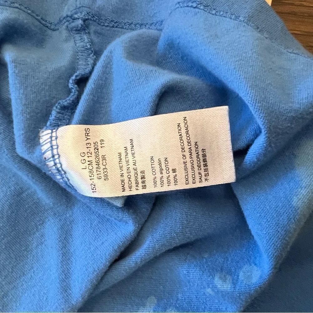 Boys distressed Air Jordan T-shirt. Size L - Picture 7 of 7